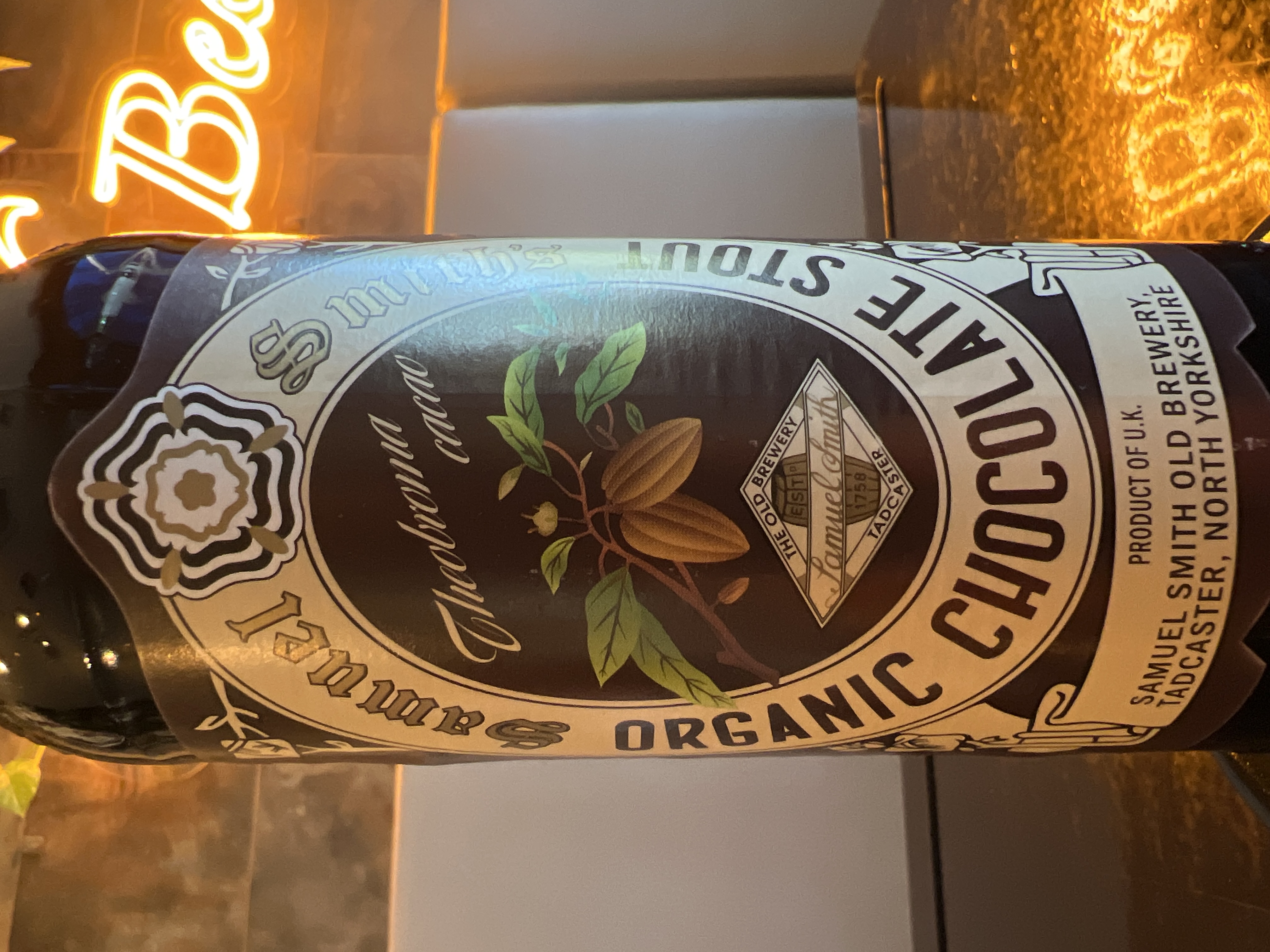 SAMUEL SMITH ORGANIC CHOCOLATE STOUT
